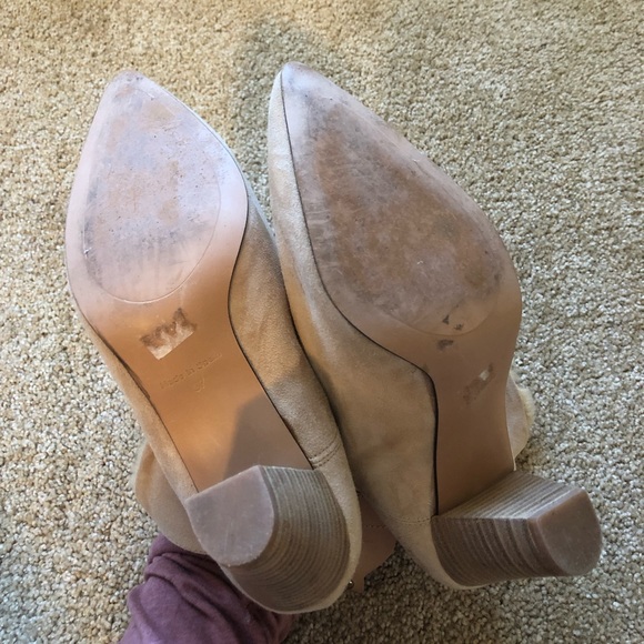 Free People suede and shearling booties - size 7 - Picture 4 of 5